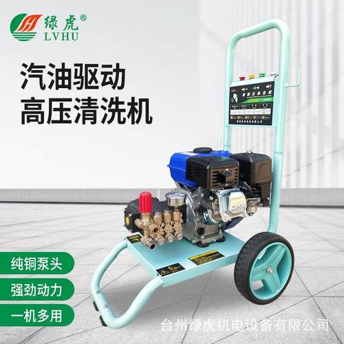 170汽油清洗机户外洗车养殖场洗地商用高压洗车机冲洗水枪