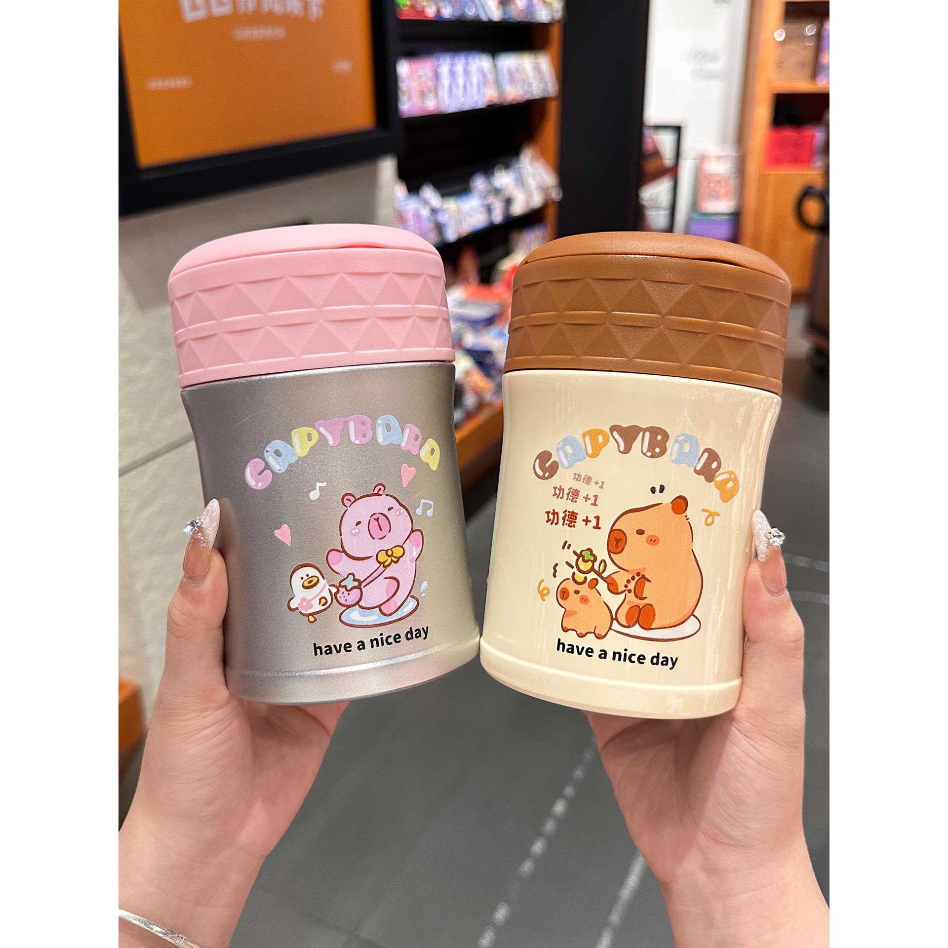 焖烧杯女大容量保温饭盒大口径上班族2025新款保温银耳粥汤带勺