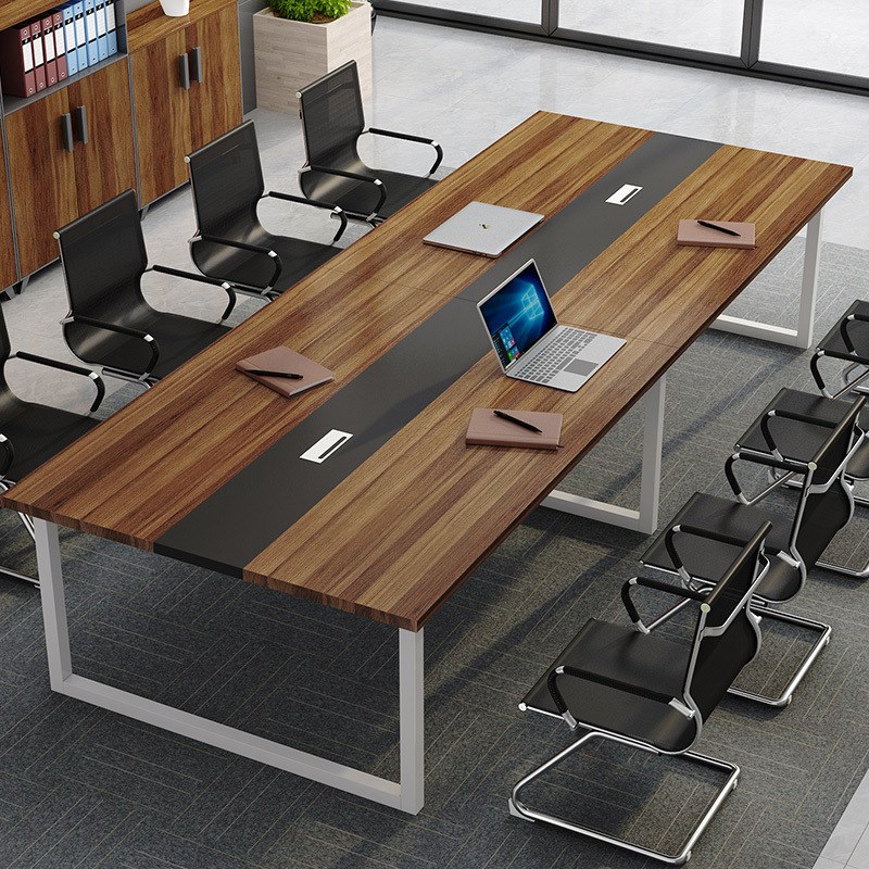 会议桌长桌简约现公桌椅组合会议室长条桌子工作台辅导培训桌连锁