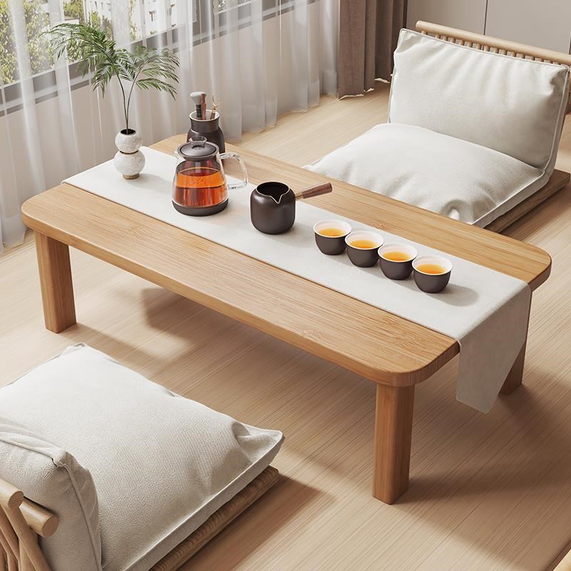 炕桌家用吃饭方桌电脑矮桌榻榻米茶几飘窗小桌子宿舍简约床上书桌