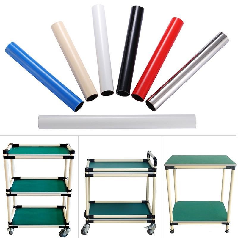 防静电精益管带灯工作台铝合金线棒打包台流利条货架周转车可订做