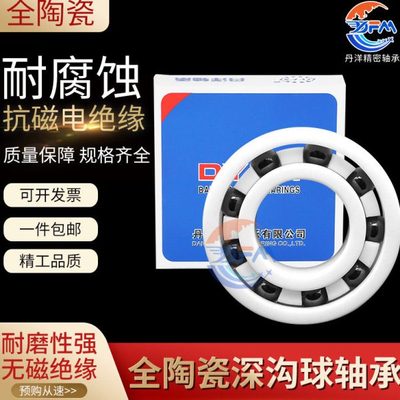 丹洋陶瓷轴承608 6200 6201 6202 6203 6204 6205 6206 6207CE