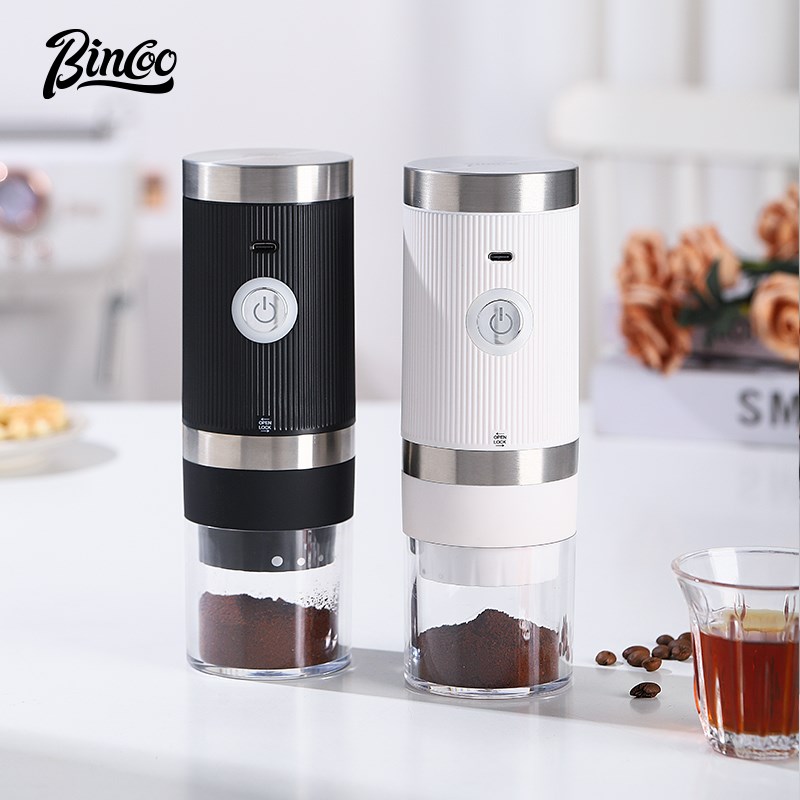 Bin Coo电动磨豆机小型咖啡豆研磨机便携研磨器手冲自动磨粉机