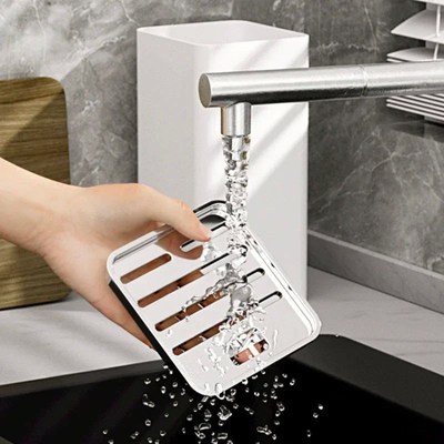 Luxury Household Plastic Knife Stand Holder for Kitchen Stor