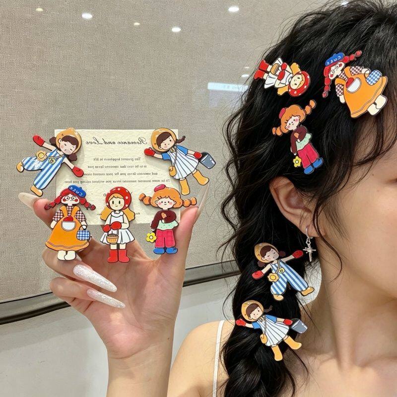 日系可爱卡通少女心鸭嘴夹