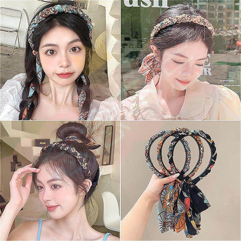 复古链条长飘带发卡发箍女编发一体系带发带丝巾丝带新娘头饰配件,饰品/流行首饰/时尚饰品新,发饰,淘宝优惠券,粉丝福利购,淘宝优惠卷