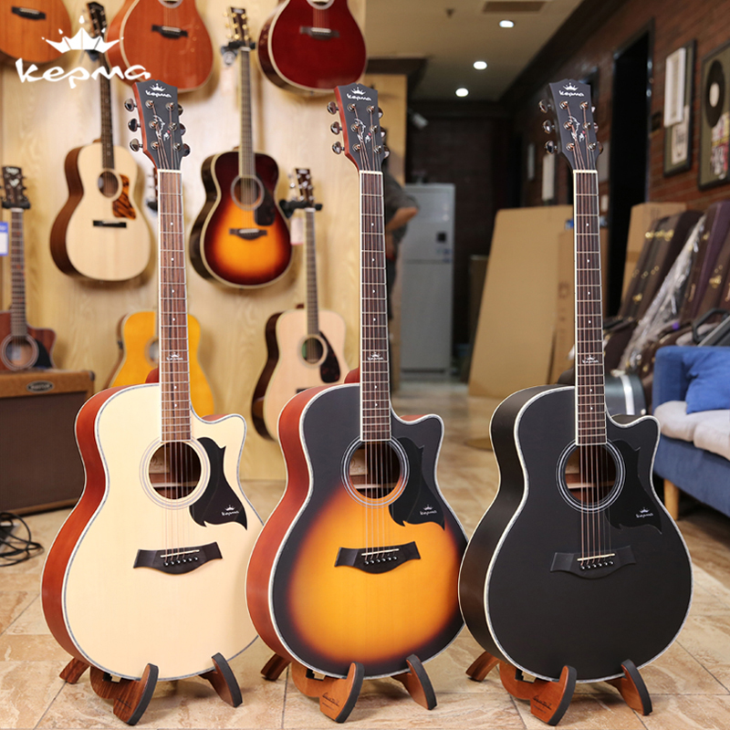 kepma卡普马d1c/a1c初学者学生男女新手入门41寸民谣电箱木吉他