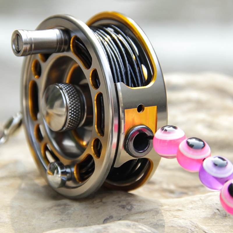 活鱼扣鱼锁路亚锁鱼器锁扣鱼器钢穿鱼串鱼工具路亚专用鱼扣单渔轮