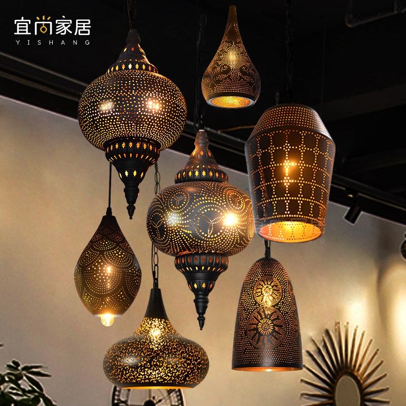 泰式复古怀旧特色创意餐厅艺术东南亚工业民宿会所吧台咖啡店吊灯,家装灯饰光源,酒店/宴会厅/餐饮吊灯,淘宝优惠券,粉丝福利购,淘宝优惠卷