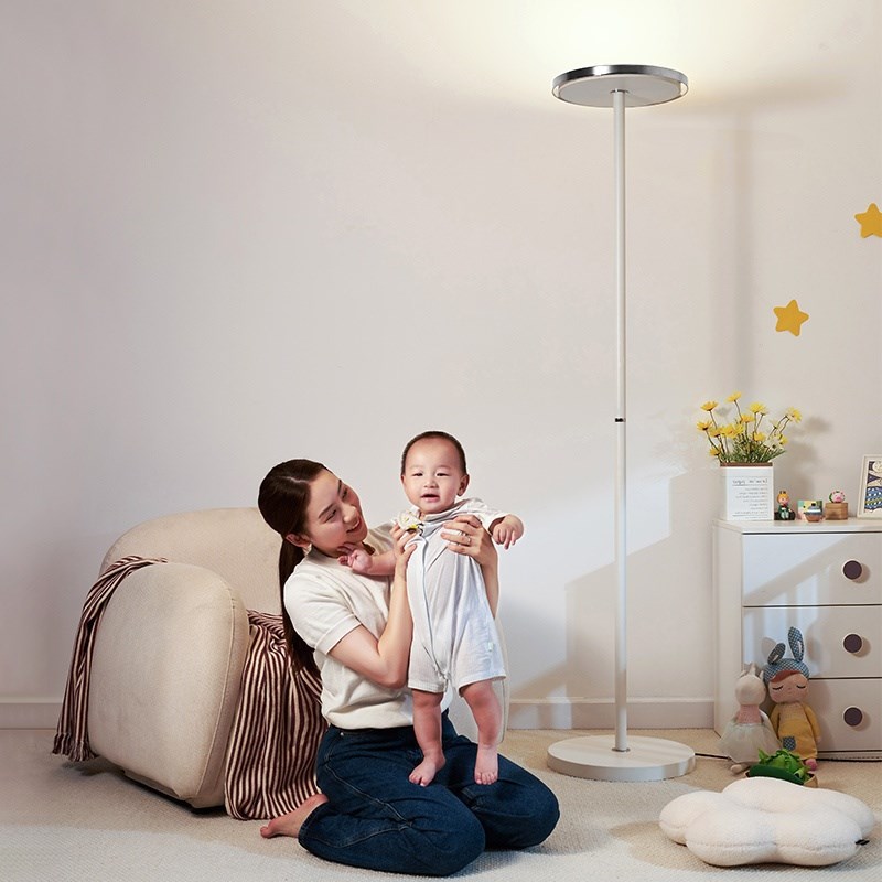 德国柏曼零眩感母婴护眼落地灯 书房卧室学生学习阅读灯