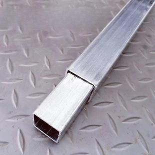 可伸缩镀锌方管旅行车床可拉出套管温室架管镀锌方钢矩形方管