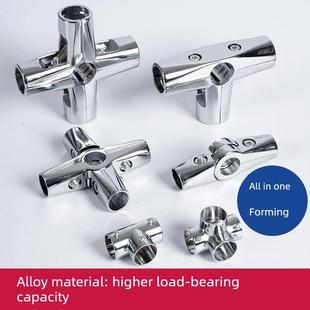 不锈钢方管连接件免焊固定铝合金型材货架置物架直角卡扣配件接头