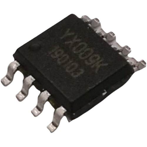 YX009K-K10A 单键10档循环RGB七彩LED控制IC