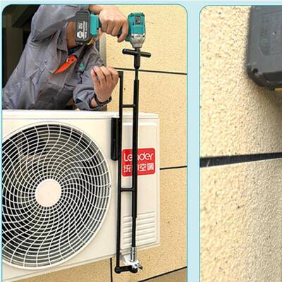 空调外机螺丝安装拆卸扳手电动拆装工具12/14/17套筒强磁外机神器