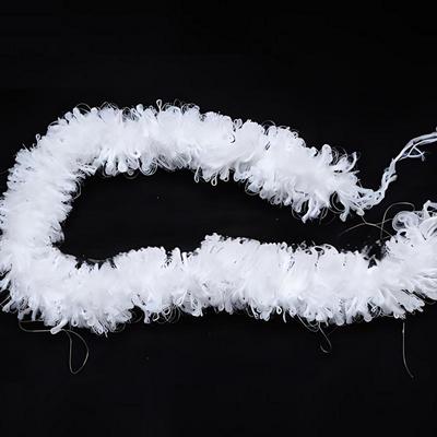 新型辫带式生物填料 好氧污水处理棉条 生物绳悬挂绳型 编带滤料