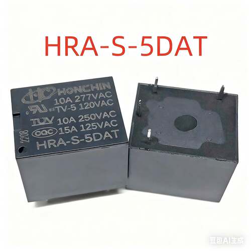HRA-S-5DA HRA-S-5DAT 电饭锅继电器 热水壶通用型 5伏4脚