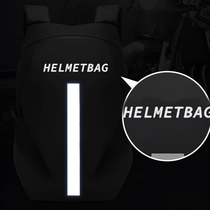 骑行揹包机车安全帽包全盔双肩包女骑士包防水旅行包收纳男大容量