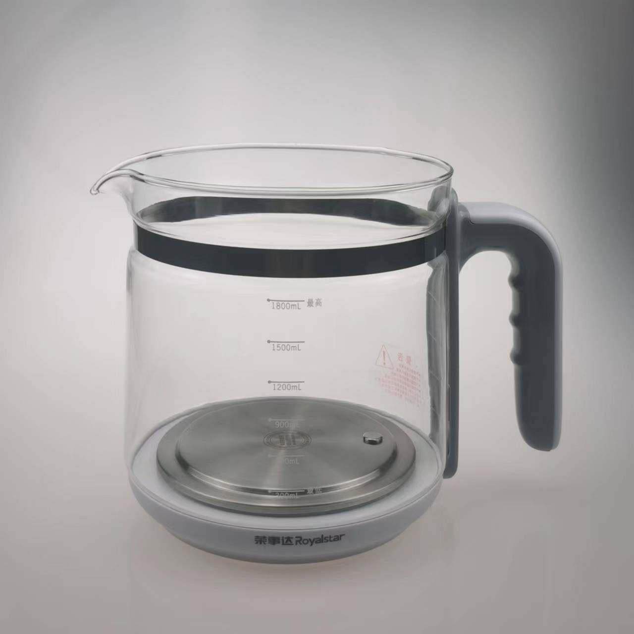 荣事达养生壶壶体配件通用YSH8092壶体单玻璃杯电热水壶上壶身