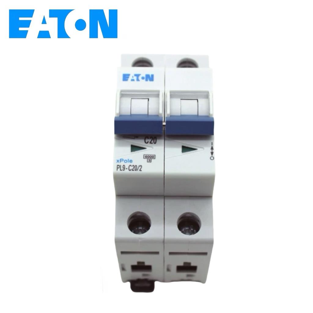 EATON伊顿穆勒空气开关PL9空开断路器家用1P2P3P4P C16A20A32A63a