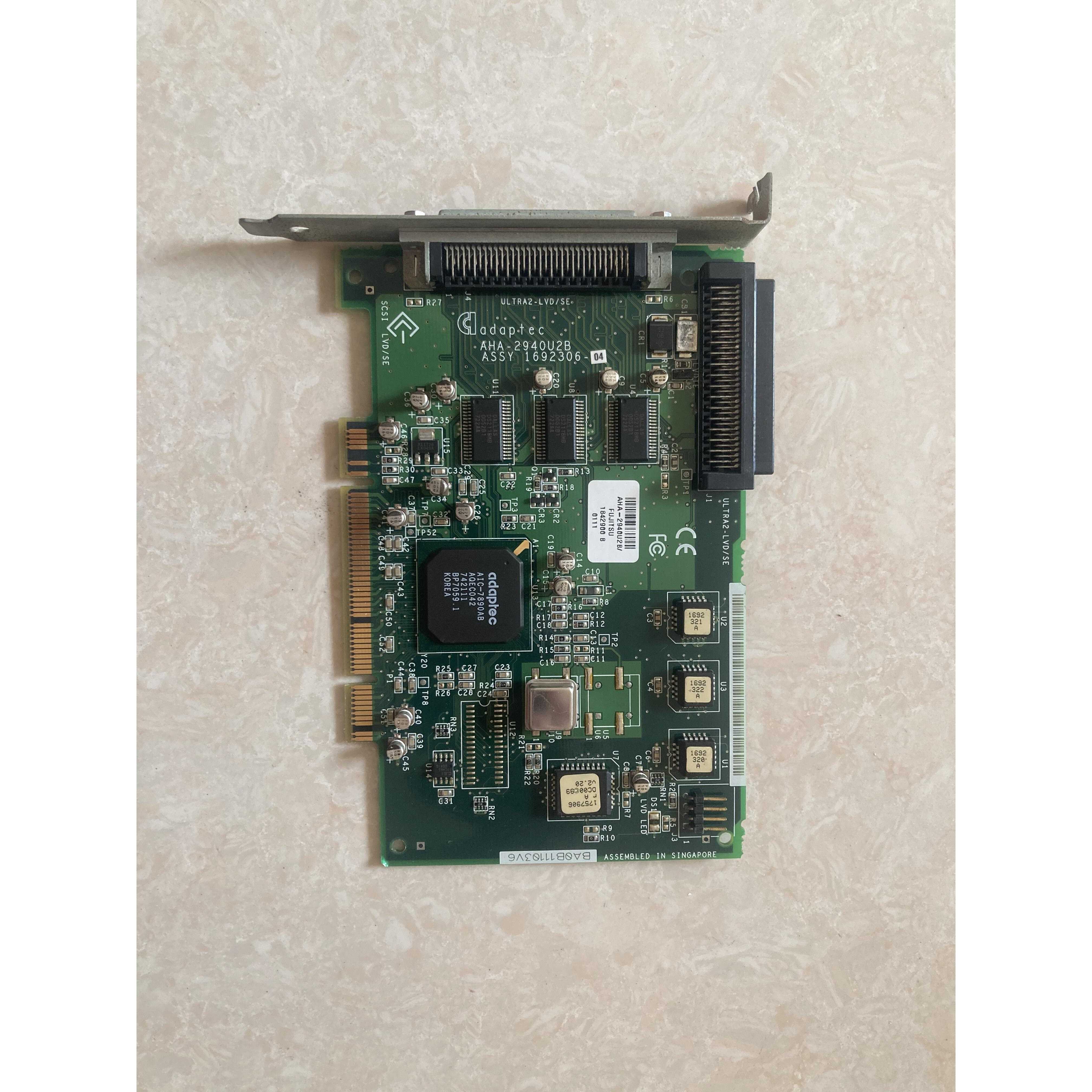 adapte 29160Lp，/AHA-2940U2，2940U2B 160M PCI SCSI卡，68针