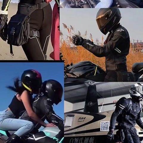 户外防水摩托车骑士腿包新款腿包运动户外腿包大容量腰包多功能