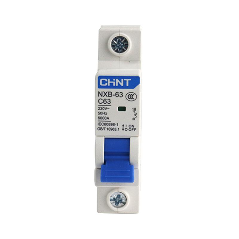 正泰空气开关断路器NXB-63单极1P10A16A2P25A32A家用C型电闸4P63A