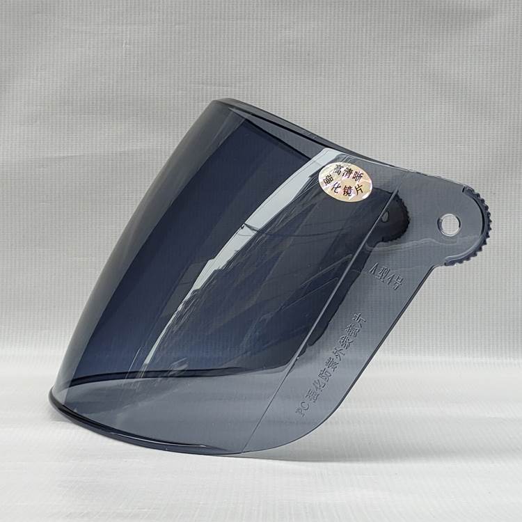 艾凯AK702头盔镜片AET-B18通用夏冬盔高清耐磨防晒风镜安全帽面罩