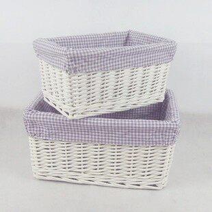 柳树田园之家定制收纳篮定制收纳框定制收纳篮定制收纳桶编织收纳