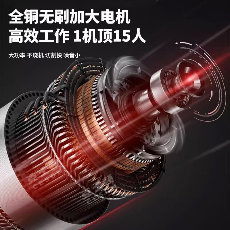 进口电锯锂电锯高枝锯充电修枝锯户外锯树电动锯子高速手持伐木锯