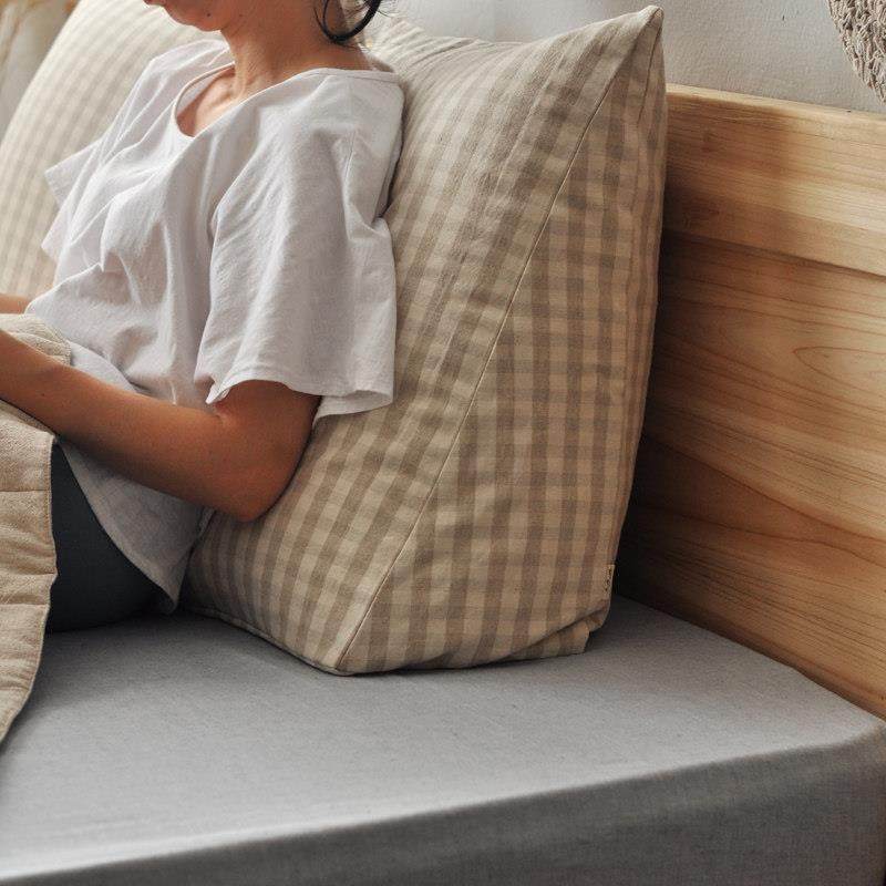 床头三角靠垫软包客厅沙发榻榻米靠枕床上大靠背亚麻抱枕汽车ins,居家布艺,靠垫/抱枕,淘宝优惠券,粉丝福利购,淘宝优惠卷