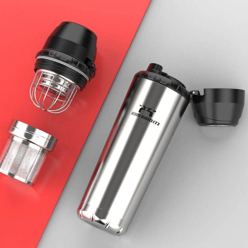 英国燃魔不锈钢摇摇杯健身杯运动水杯奶昔杯蛋白粉搅拌316保温杯,餐饮具,摇摇杯,淘宝优惠券,粉丝福利购,淘宝优惠卷