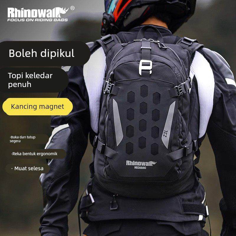 犀牛摩托车头盔包磁吸快拆机车骑行装备机械师背包全盔包防水透气,自行车/骑行装备/零配件,自行车包,淘宝优惠券,粉丝福利购,淘宝优惠卷