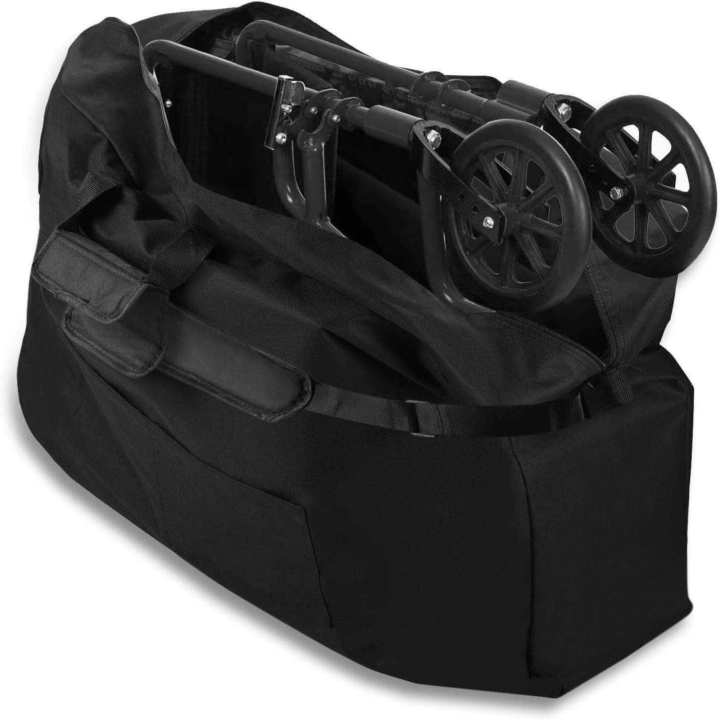 手动电动轮椅收纳包可折叠老人代步车收纳袋手提单肩身心障碍车防