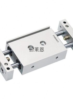 -气缸200双--160-507510气动滑台 10S-25可调-轴 小型STM30双杆0