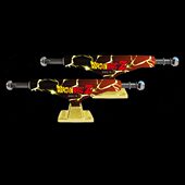 25铝合金新款 5桥镁.滑板寸英双空重力浇筑NH双翘板支架超轻