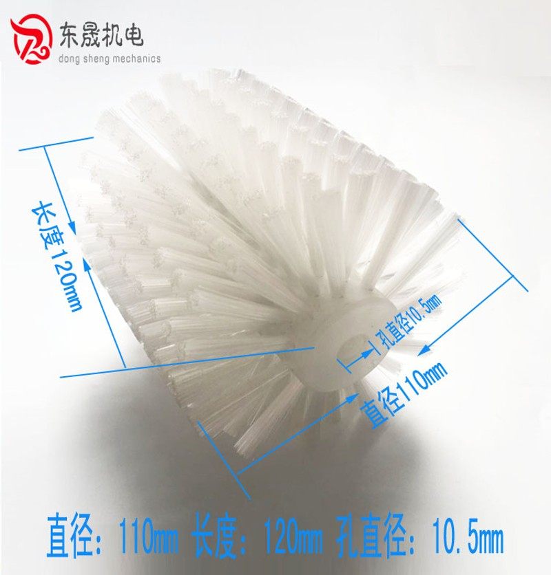 立式包装机配件料盘滚刷,理料圆柱滚刷,扫料毛刷,转盘刷