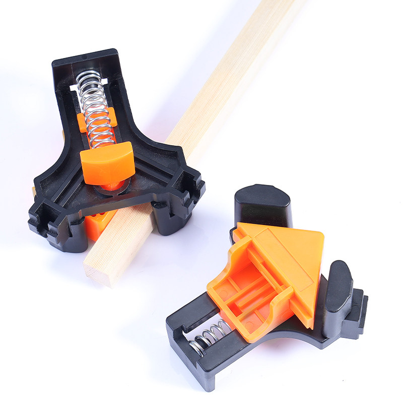 木工直角夹90度固定器相框夹画框夹强力弹簧组子夹木工工具快速夹