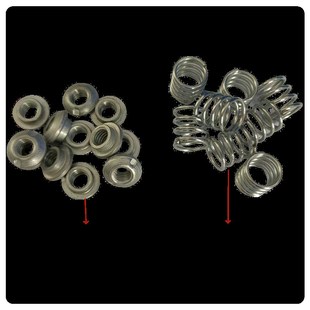 氧气阀门手柄配件氩气瓶角阀手轮瓶头瓶嘴开关阀杆压母和弹簧一套