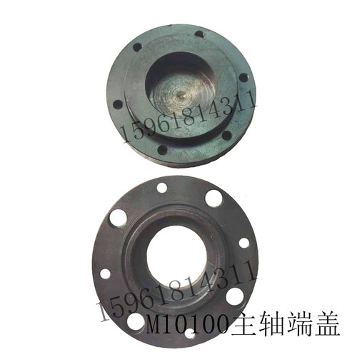 M10100无锡机床厂导轮主轴端盖 蜗杆轴皮带轮 无心磨床配件
