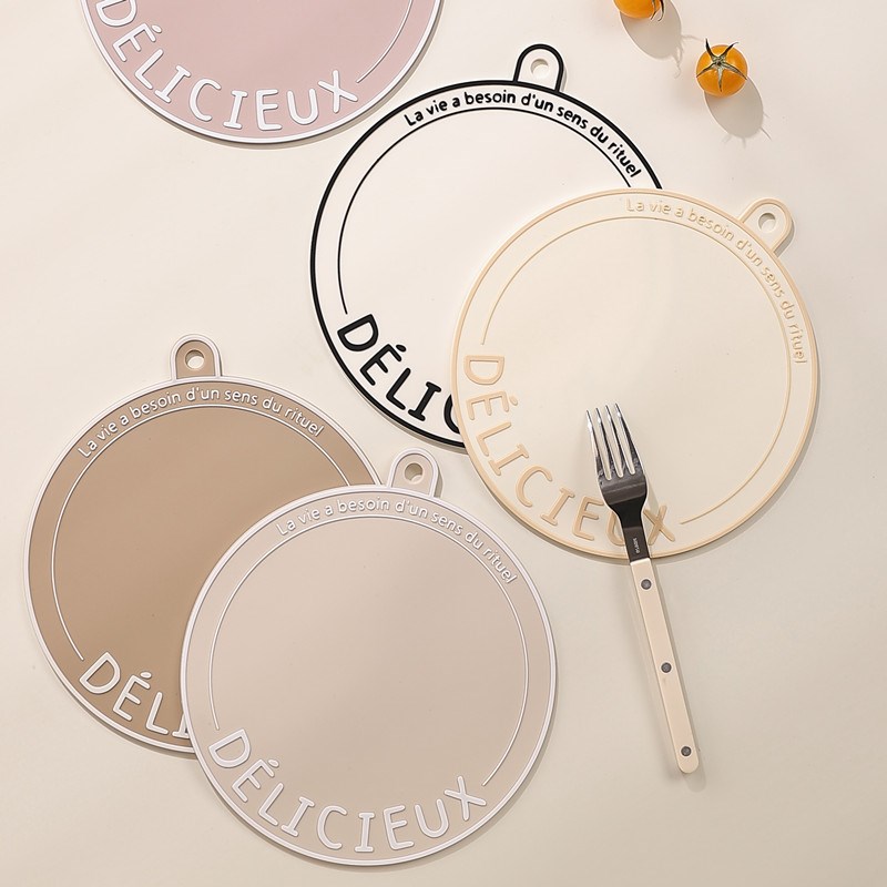 桌面隔热垫耐高温碗盘垫防水防油高颜值餐垫防滑锅垫餐桌垫杯垫子