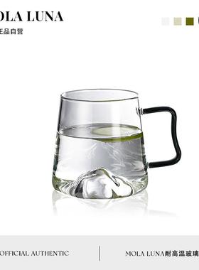 MOLA.Climb.杯具日式耐高温玻璃杯加厚观山绿茶杯喝水杯子 | 登山