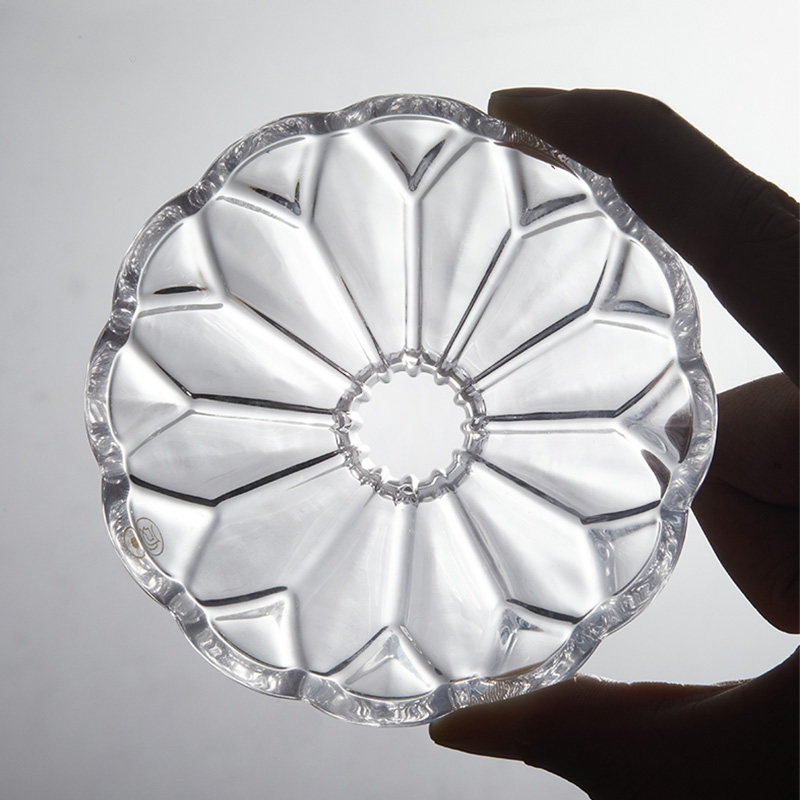 Hero菱镜咖啡滤杯手冲滤纸滴漏玻璃过滤器咖啡壶手冲器具套装粉色