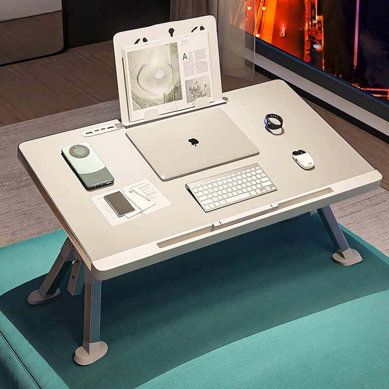 喵同学床上可折叠笔记型电脑桌宿舍上铺懒人桌简易支架学生学习书