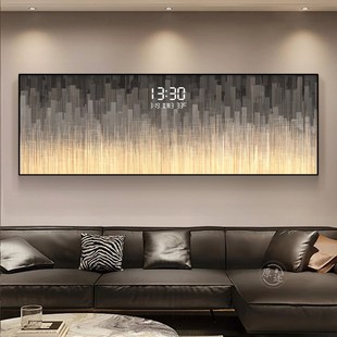 饰画2025办公室高级感沙发背景墙卧室床头壁画 现代简约轻奢客厅装