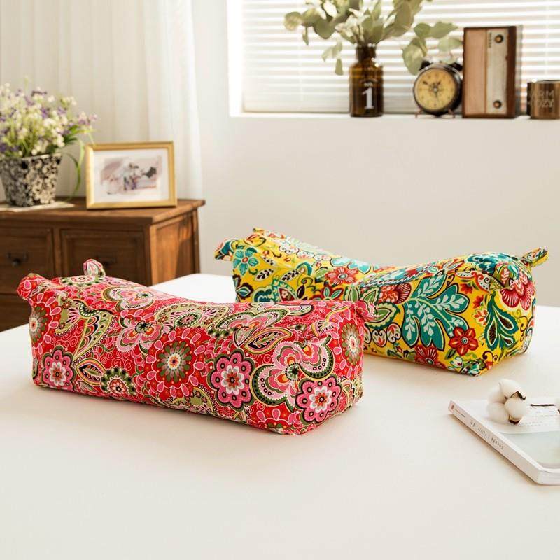 幸福密码全棉帆布老虎枕头全荞麦壳虎头枕芯带枕套长方形可拆洗,床上用品,枕头/枕芯,淘宝优惠券,粉丝福利购,淘宝优惠卷