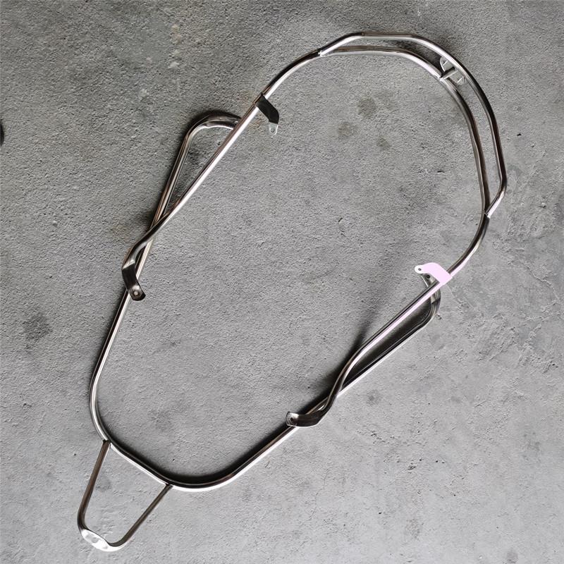 适用于铃木丽彩QS125T-2B/6韵彩QS100T-A-B护杠前后保险杠保险架