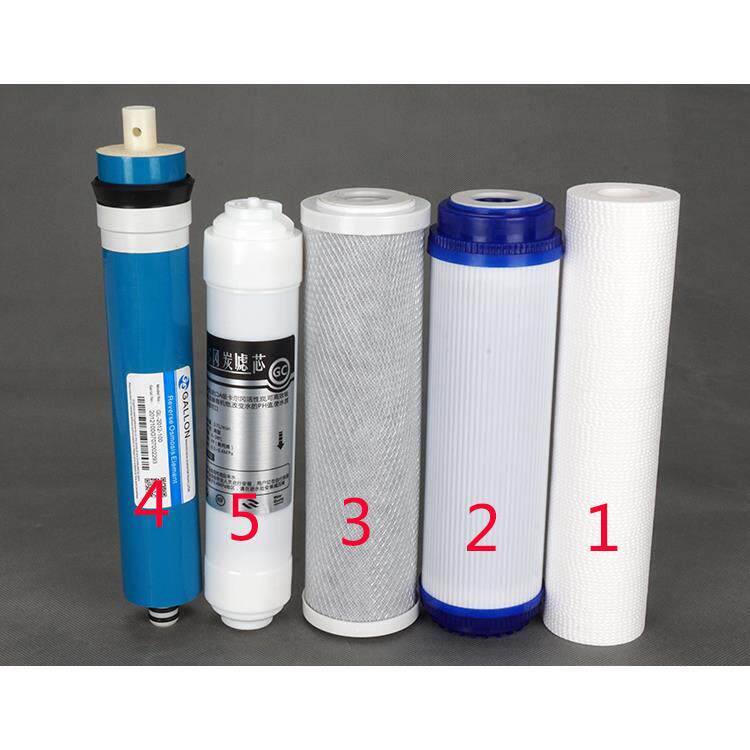 12345 级10寸滤芯 各1个 通用 净水器 过滤器 滤水机 用一到2年换