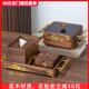 新中式 胡桃木纸巾盒高级感客厅遥控器收纳盒实木桌面木质卫生纸盒