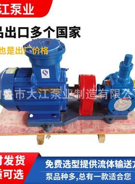 现货YCB-12/1.0圆弧齿轮泵机油输送圆弧齿轮泵材质齐全化妆品泵