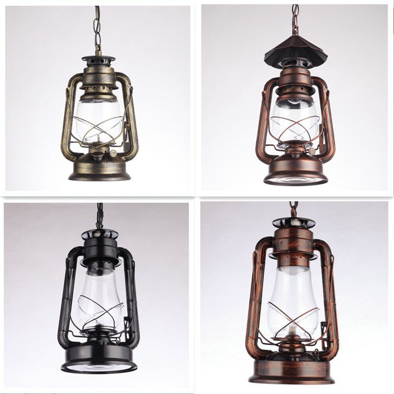 仿古马灯吊灯复古怀旧创意装饰铁艺煤油灯吧台过道走廊工程灯,家装灯饰光源,客厅吊灯,淘宝优惠券,粉丝福利购,淘宝优惠卷
